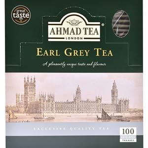 Ahmad Black Tea, Chai, Earl Gray Tea