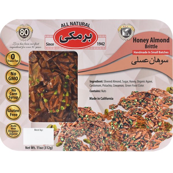 Barmaki Almond Honey Brittle, Sohan, Sowhan