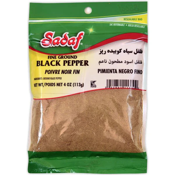 Sadaf Ground Fine Black Pepper