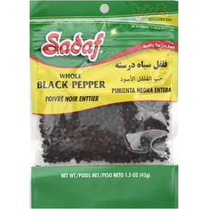 Sadaf Whole Black Pepper