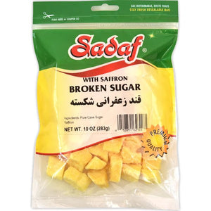 Sadaf Sugar Broken with Saffron, Ghand