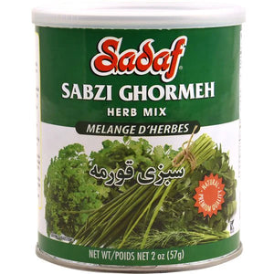 Sadaf Sabzi Ghormeh - Dried Herbs Mix SDF