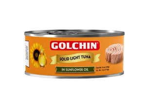 GOLCHIN SOLID LIGHT TUNA IN SUNFLOWER OIL