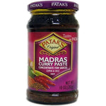 Patak's Madras Curry Spice Paste - Medium 10 oz.