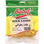 Sadaf Rock Candy with Saffron, Nabat Saffaroni, Nabaat Shakhei