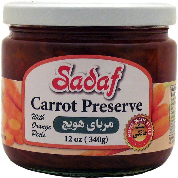 Sadaf Carrot Preserve with Orange Peels