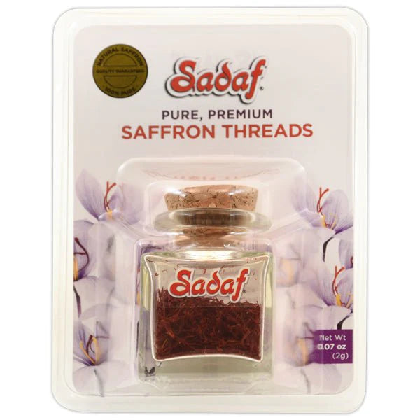 Sadaf Saffron Threads Pure, Premium
