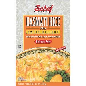 Sadaf Basmati Rice Mix Sweet Delight - Shireen Polo