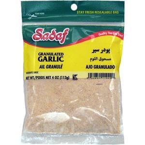 Sadaf Granulated Garlic, Poodr E Sir, Podr Sir, Garlic Powder