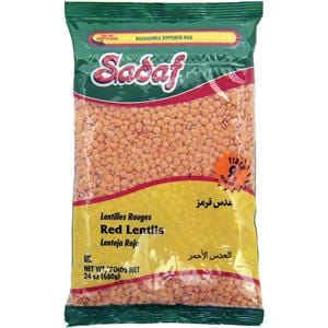 Sadaf Red Lentils Domestic, Adas