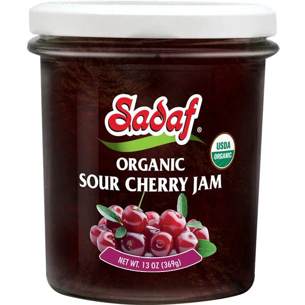 Sadaf Organic Sour Cherry Jam