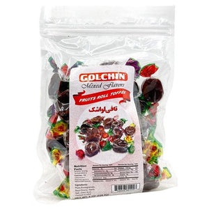 Golchin Toffee Fruit Rolls. 8oz,