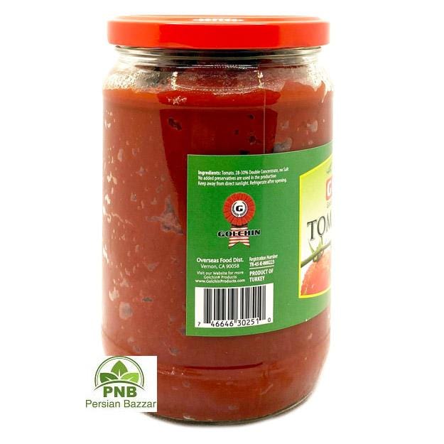 Golchin Tomato Paste, Robe Goje Farangi