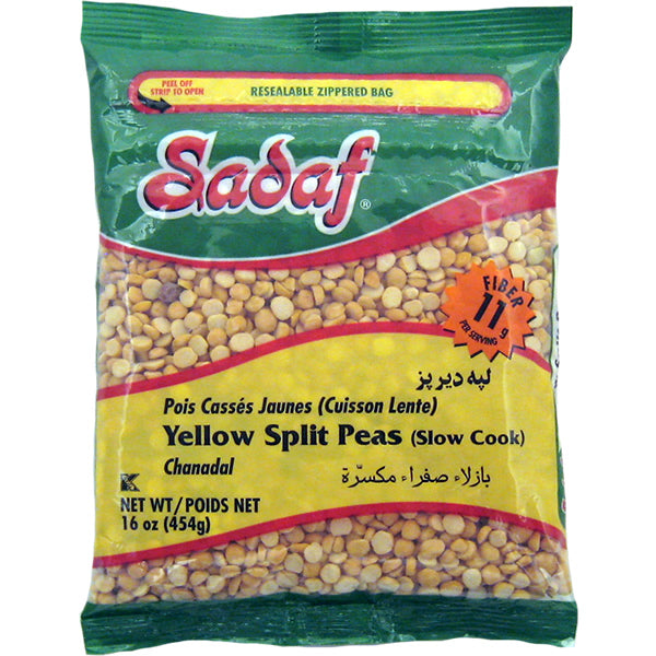 Sadaf Yellow Split Peas - Slow Cook