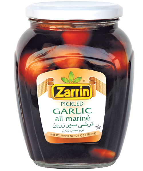 Zarrin Pickled Bulb Garlic In Glass Jar