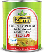 Zarrin Pickled Small Cucumbers 111-130