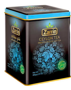 Zarrin Premium Ceylon Leaf Tea Tin