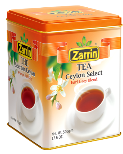 Zarrin Selected Earl Grey Tin