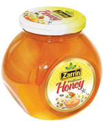 Zarrin Wild Flower Honey In Glass Jar, 33 oz